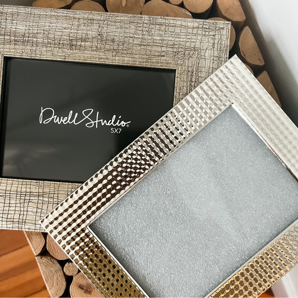 NEW! Bundle of two 5x7 Frames Tabletop or Wall